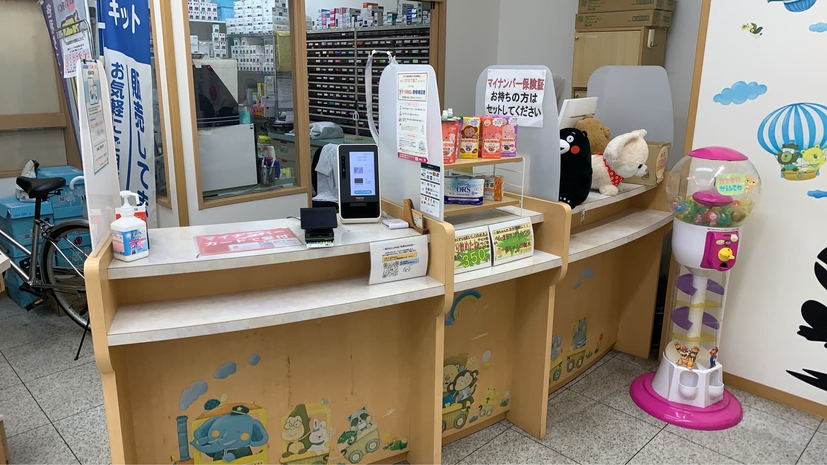 相談カウンターの様子